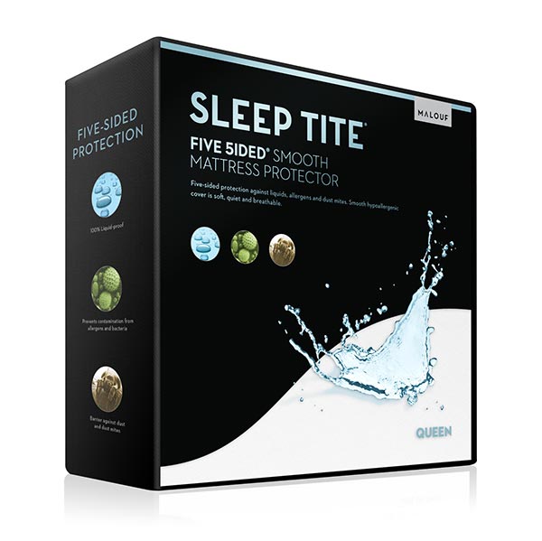 Malouf  Five 5ided&reg; Smooth Mattress Protector