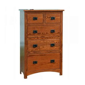 Siesta Mission 5 Drawer Chest - by Troyer Ridge