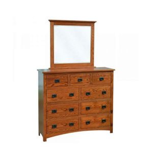 Siesta Mission 9 Drawer Dresser - by Troyer Ridge