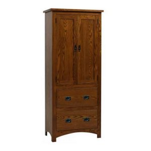 Siesta Mission Armoire - by Troyer Ridge