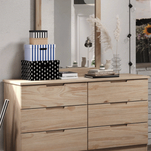 Sandstone 6 Drawer Dresser - by Innovations