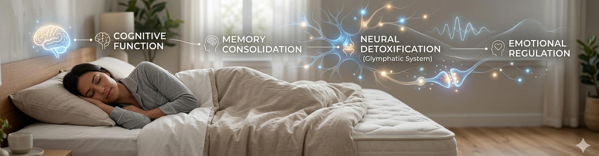 Sleep promotes brain health